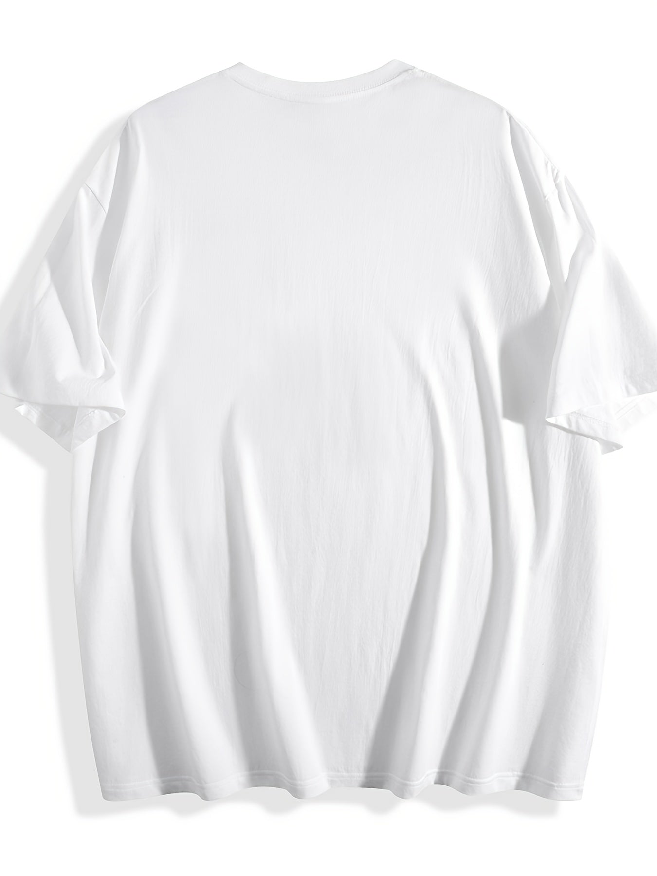 Trendy Cartoon Print Women's Round Neck T-Shirt for Everyday Wear