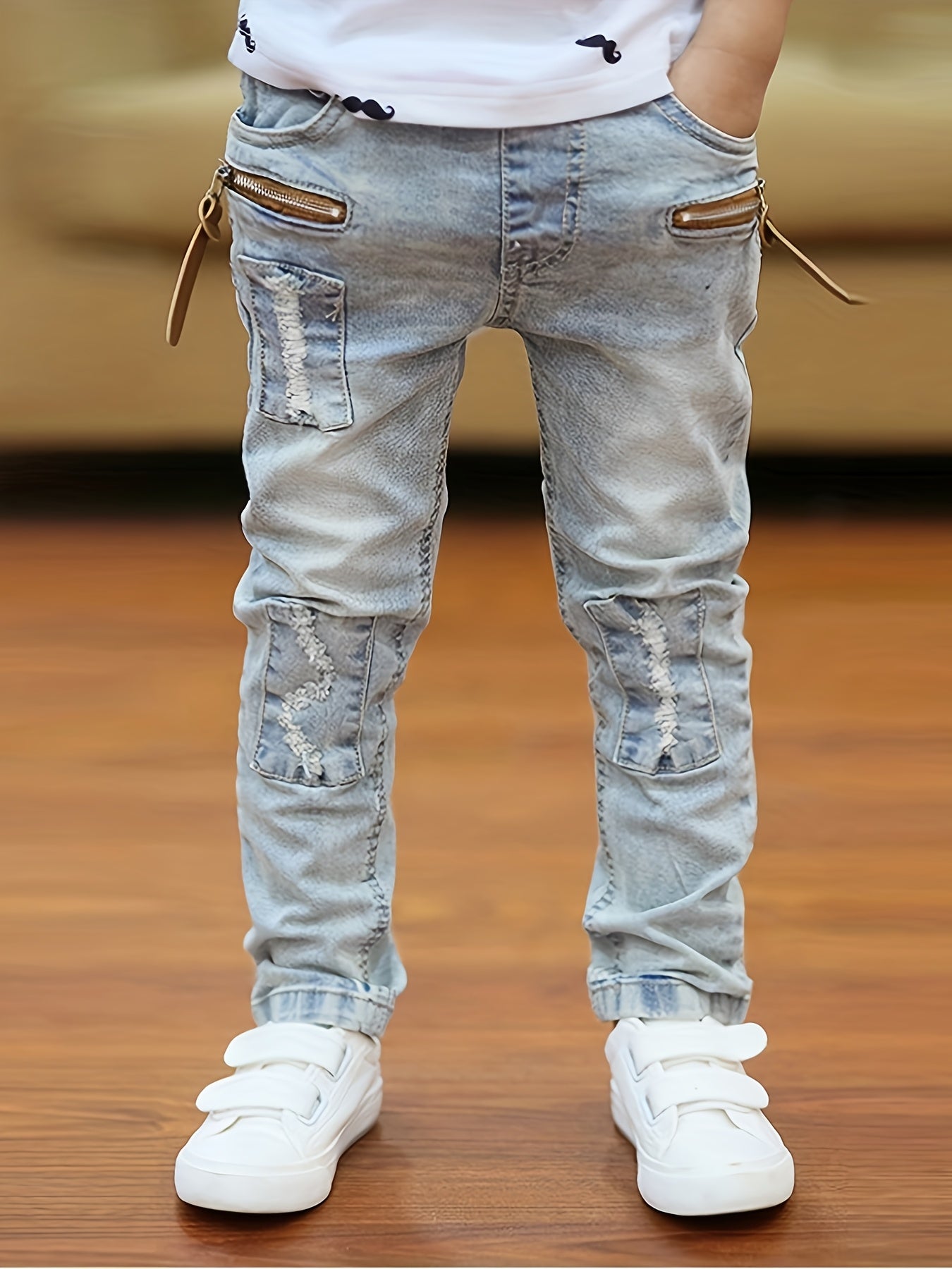 Boys Stylish Denim Jeans for Comfortable Casual Wear