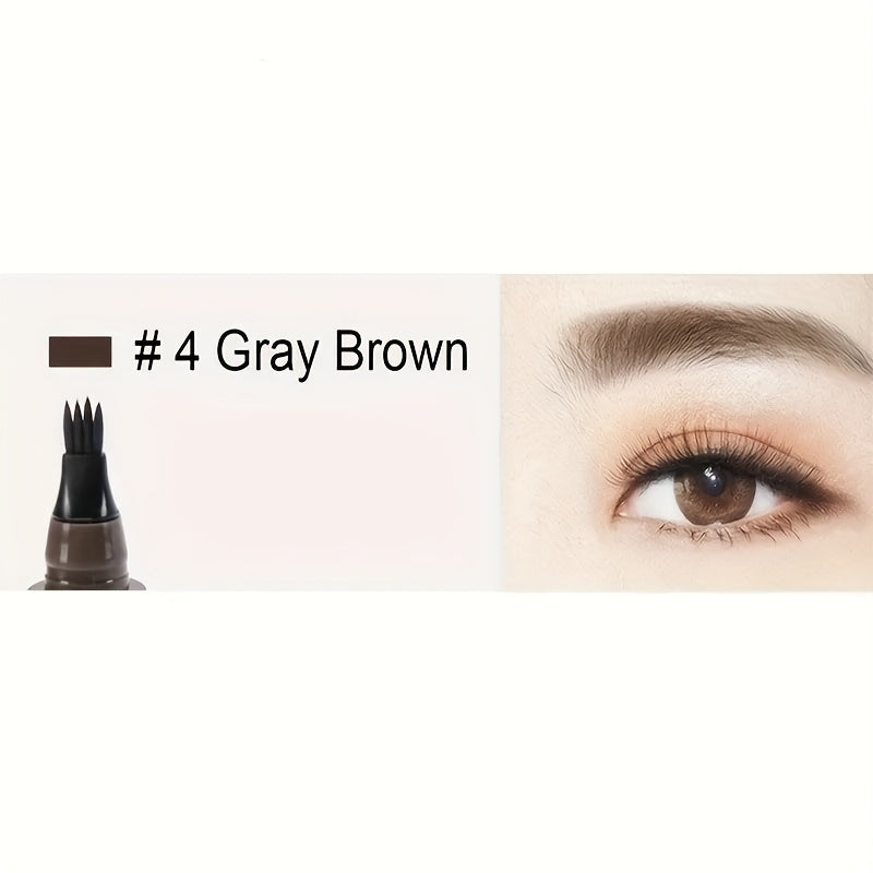 4-Tip Eyebrow Pencil for Natural-Looking Perfect Brows