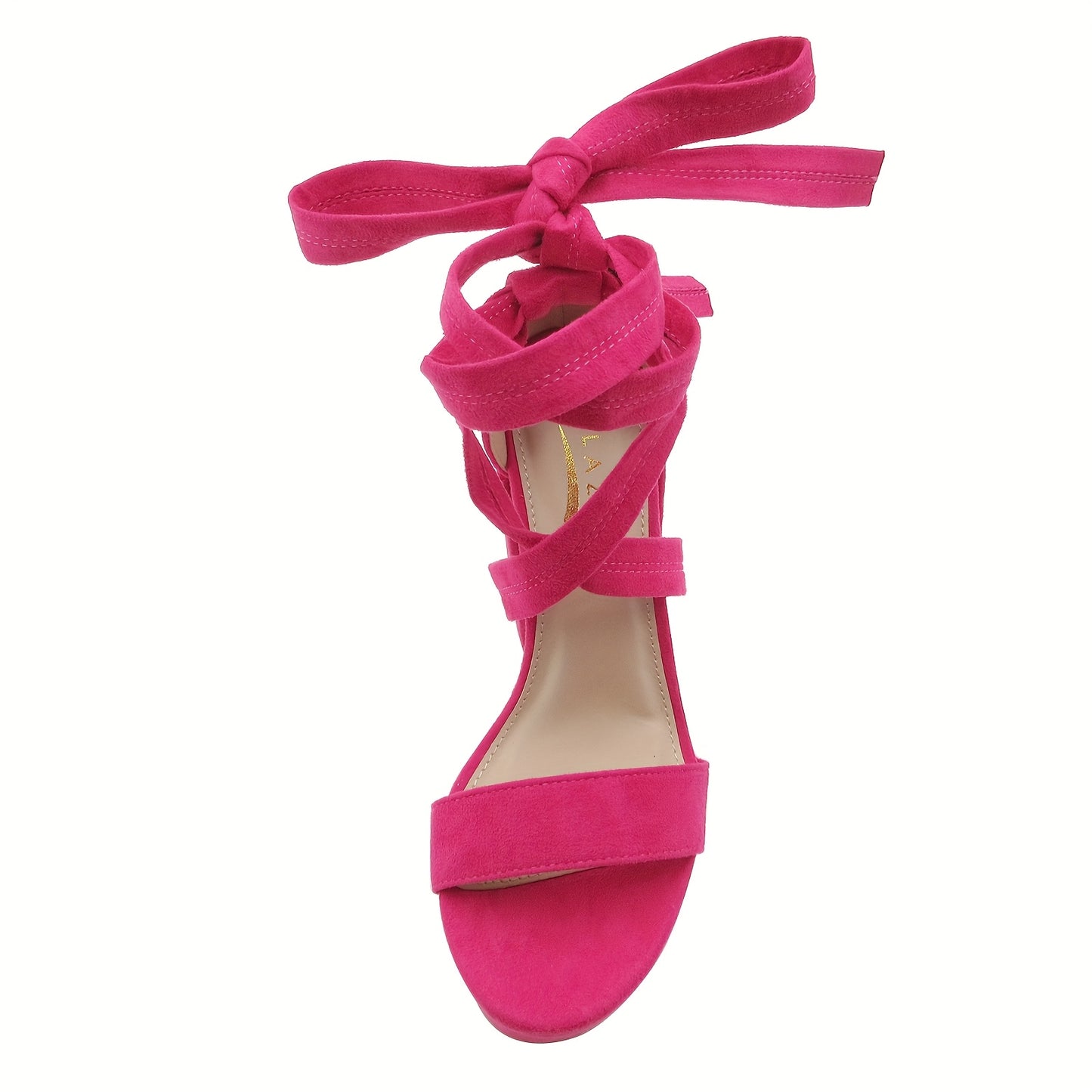 Glaze Women's Lace Up Platform Block Heel Sandals Comfortable Sexy Charming Cute