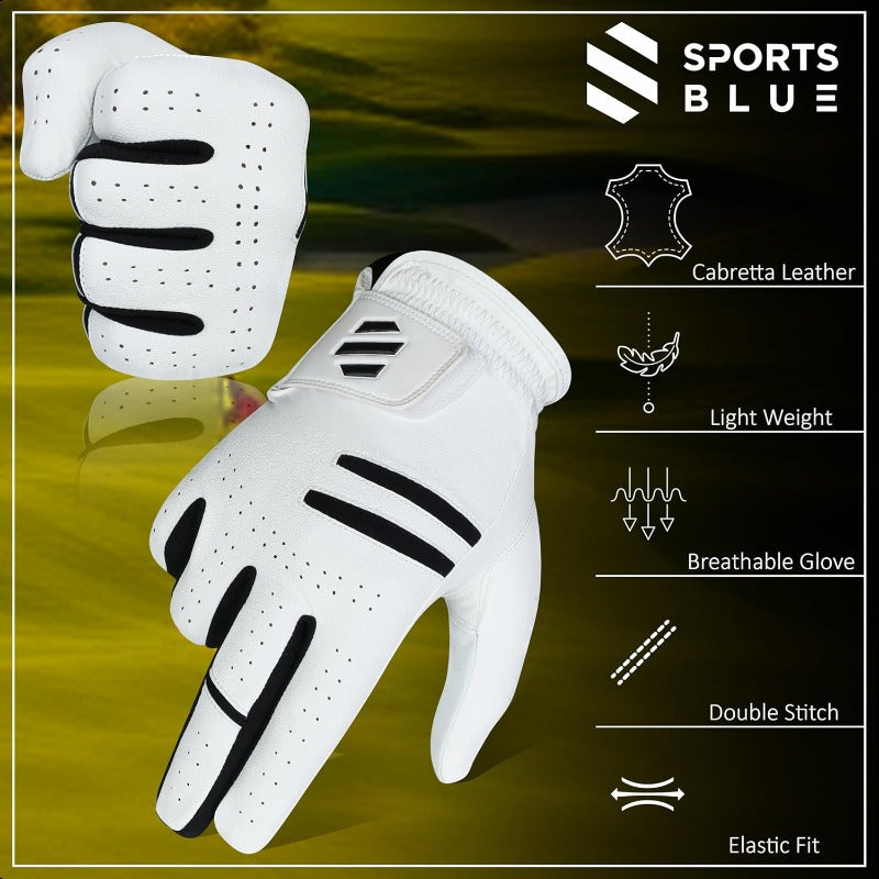 Premium All Weather Golf Gloves for Comfortable Play 2 Pack