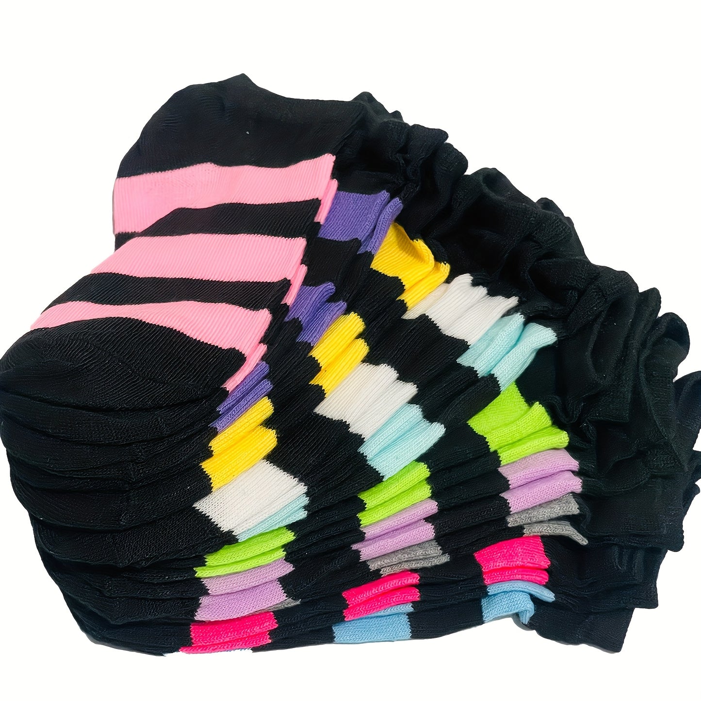 Soft Comfortable Candy-Colored Socks for Women Gift Pack