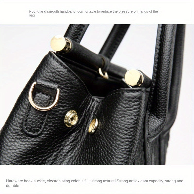 Elegant Crocodile Embossed Handbag for Work and Daily Use