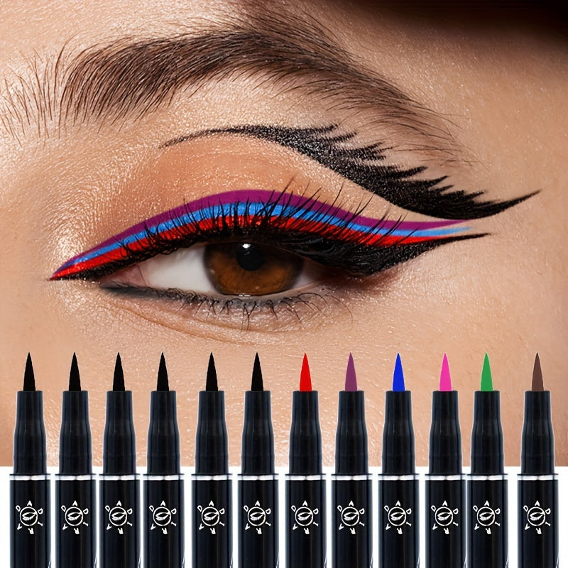 Luxurious Waterproof Liquid Eyeliner Set for Dramatic Looks