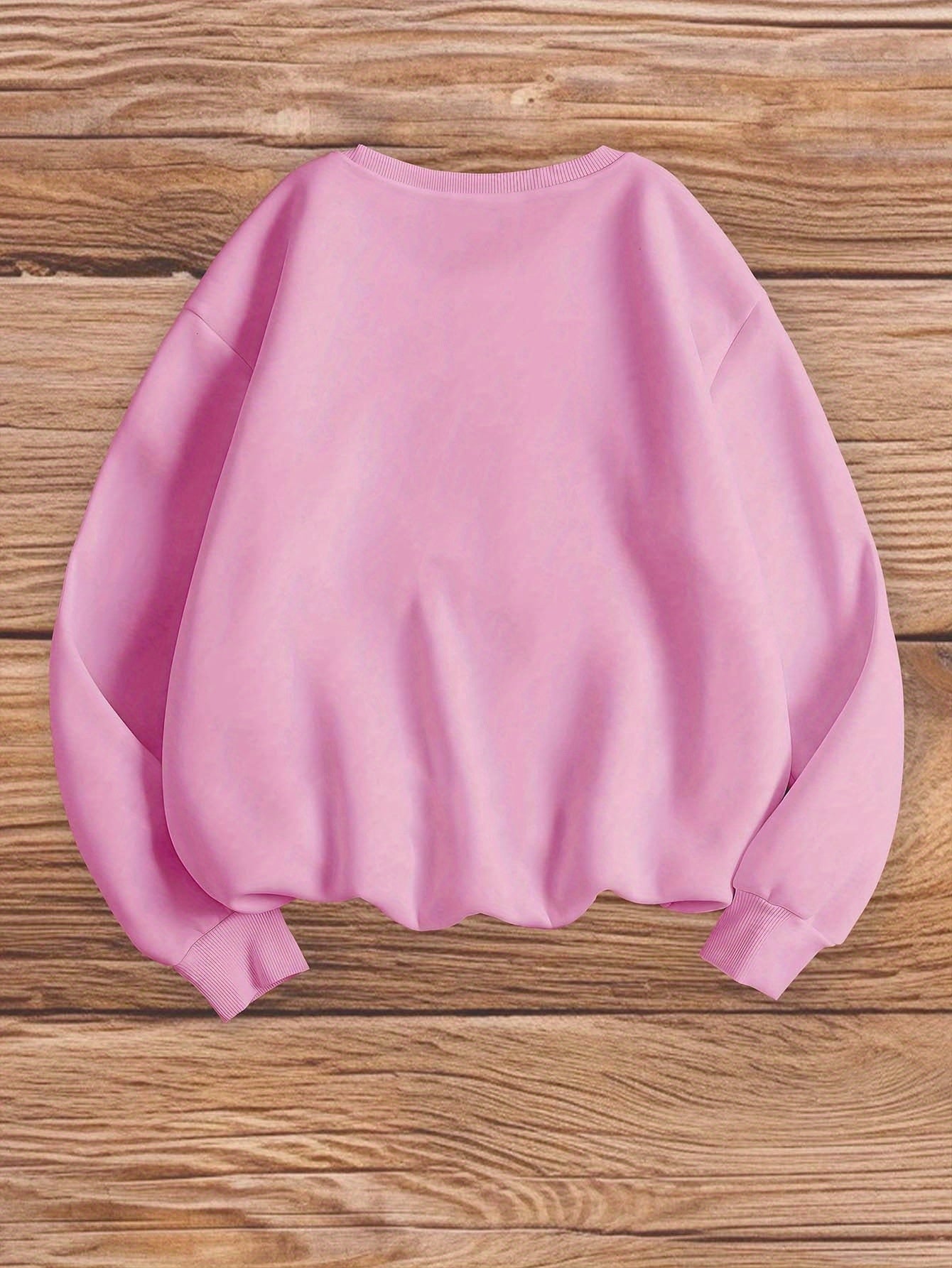 Women's Cozy Golf Sweatshirt with Stylish Golf Print Design