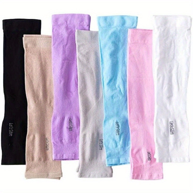 Fashionable Sun Protection Arm Sleeves for Cycling and Driving