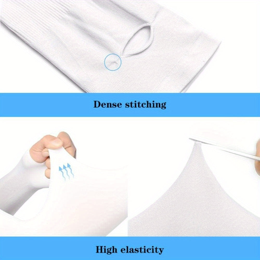 Fashionable Sun Protection Arm Sleeves for Cycling and Driving