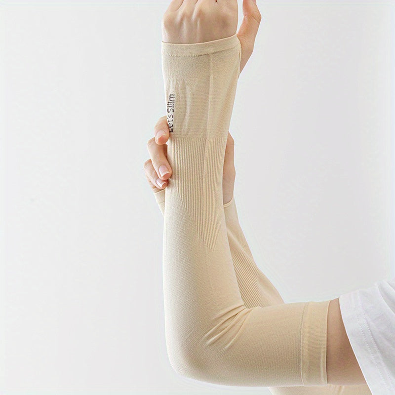 Fashionable Sun Protection Arm Sleeves for Cycling and Driving