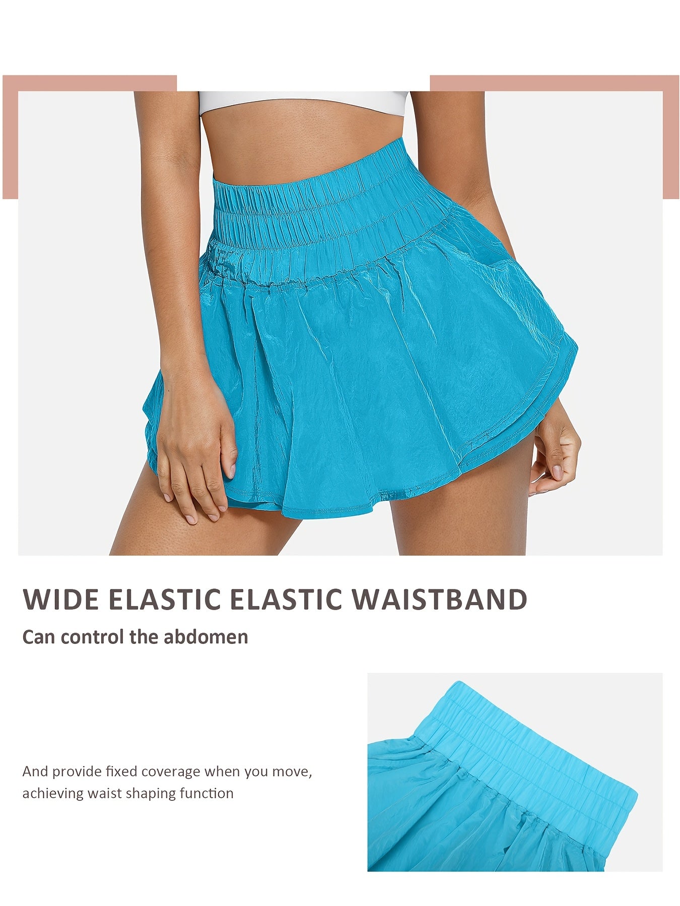 High Waisted Athletic Skorts With Pockets For Active Women
