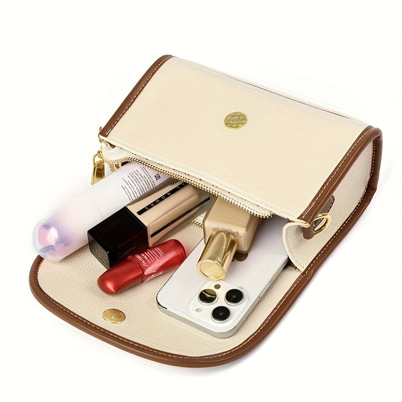 Leather Crossbody Bag for Women Stylish Daily Travel Handbag