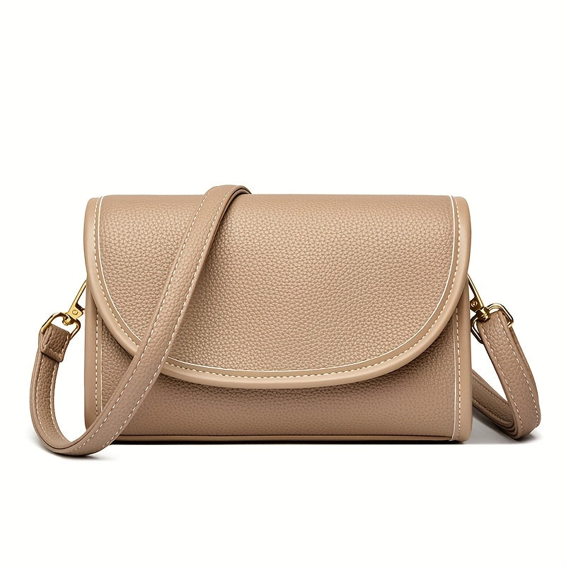 Leather Crossbody Bag for Women Stylish Daily Travel Handbag