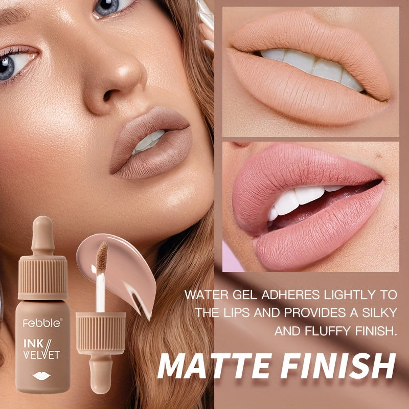 Velvet Matte Lip Glaze Hydrating Non-Sticky Lip Makeup
