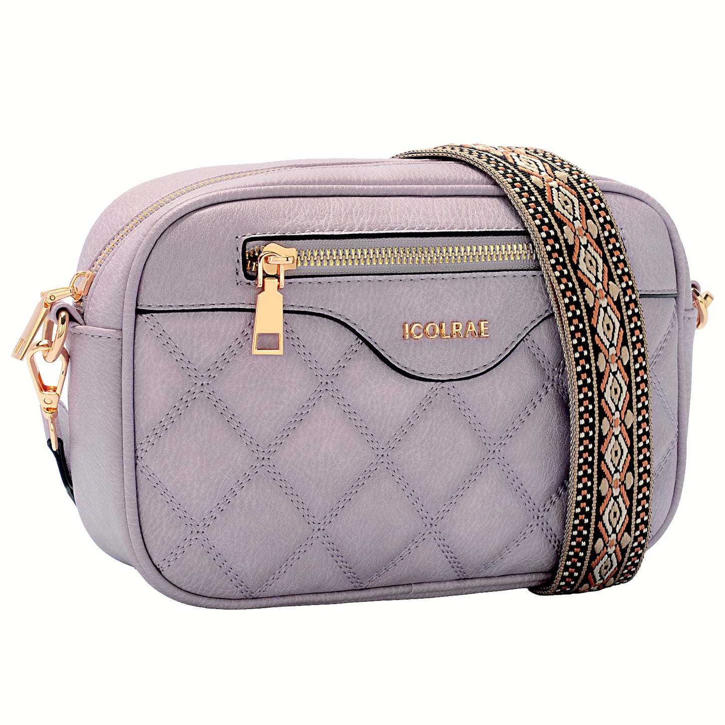 Quilted Vegan Leather Crossbody Bags For Stylish Women