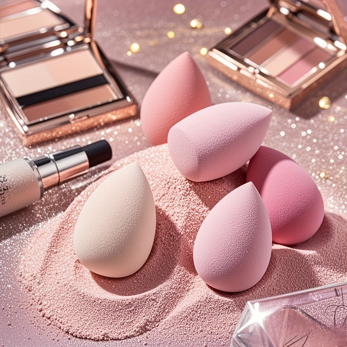 Latex Free Professional Makeup Sponge Set for Flawless Application
