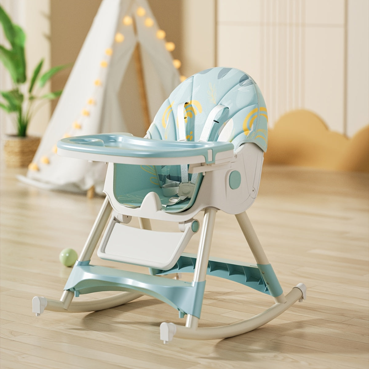 Adjustable Multi-Functional Dining Chair for Youngsters with Tray