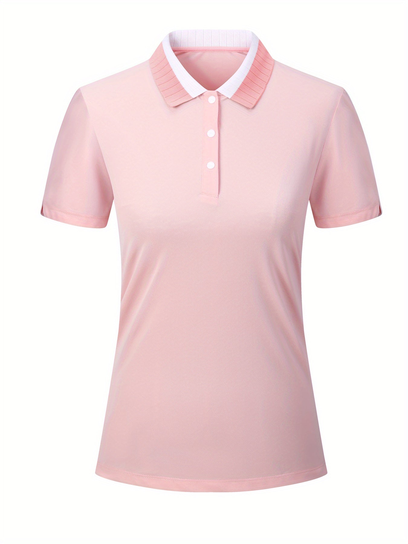 Women's Moisture Wicking Athletic Golf Polo Shirt