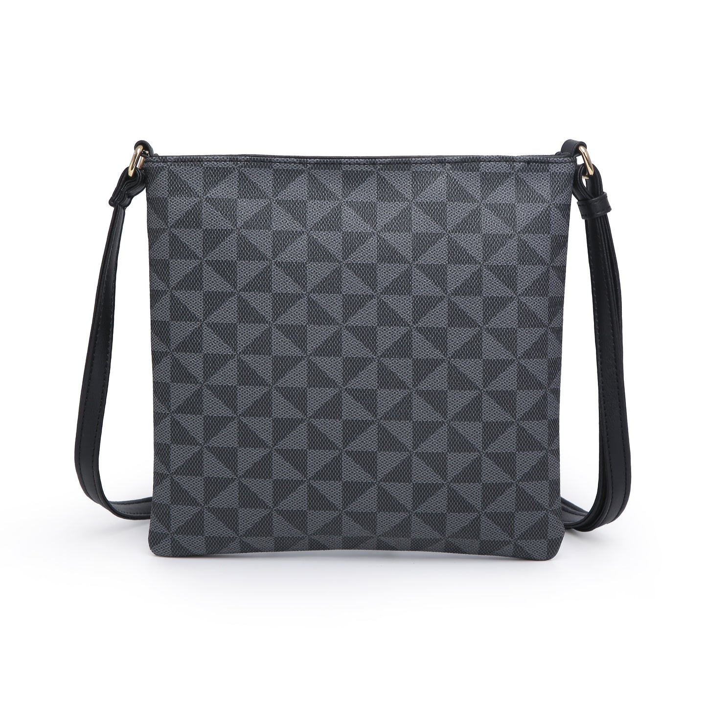Vintage Casual Multi-Zipper Pocket Crossbody Bag for Women