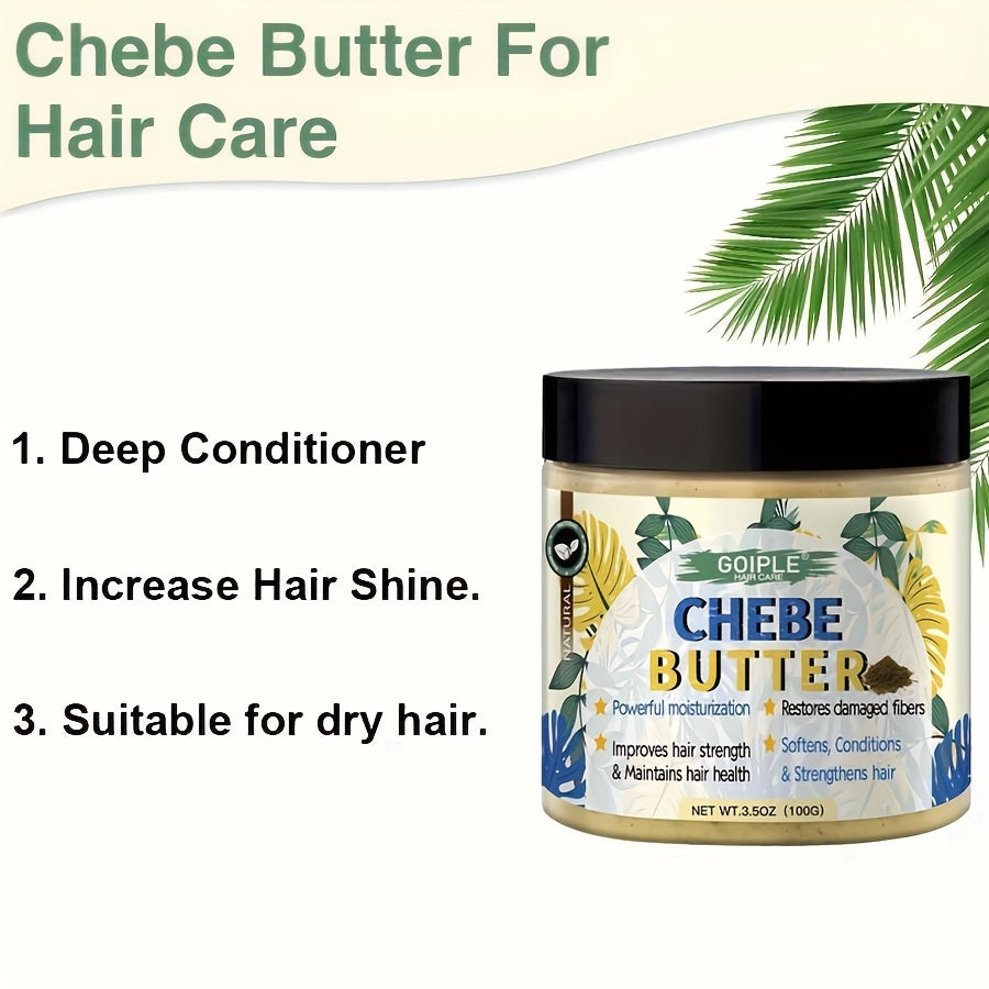 Intensive Chebe Hair Butter and Oil Set for Deep Hydration