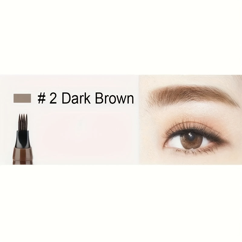 4-Tip Eyebrow Pencil for Natural-Looking Perfect Brows