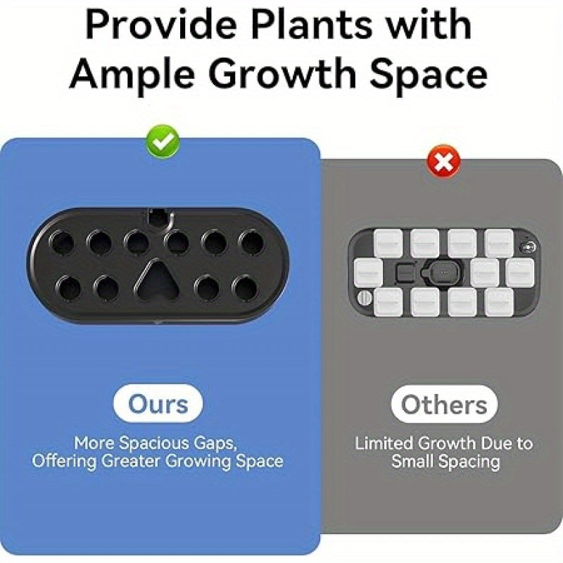 Hydroponics Growing System With 10 Pods And Nutrients 1 Gallon Water Tank Automatic Timer Height Adjustable Indoor Herb Garden Kit With Grow Lights And Quiet Water Pump