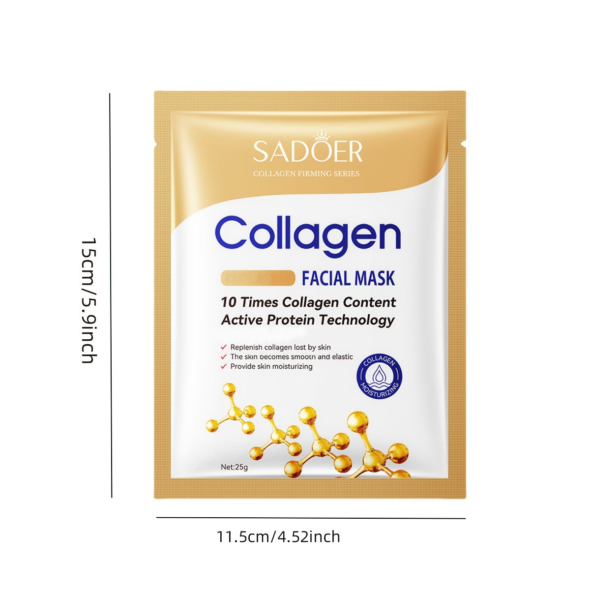Collagen Facial Masks for Deep Moisturizing and Skin Firming