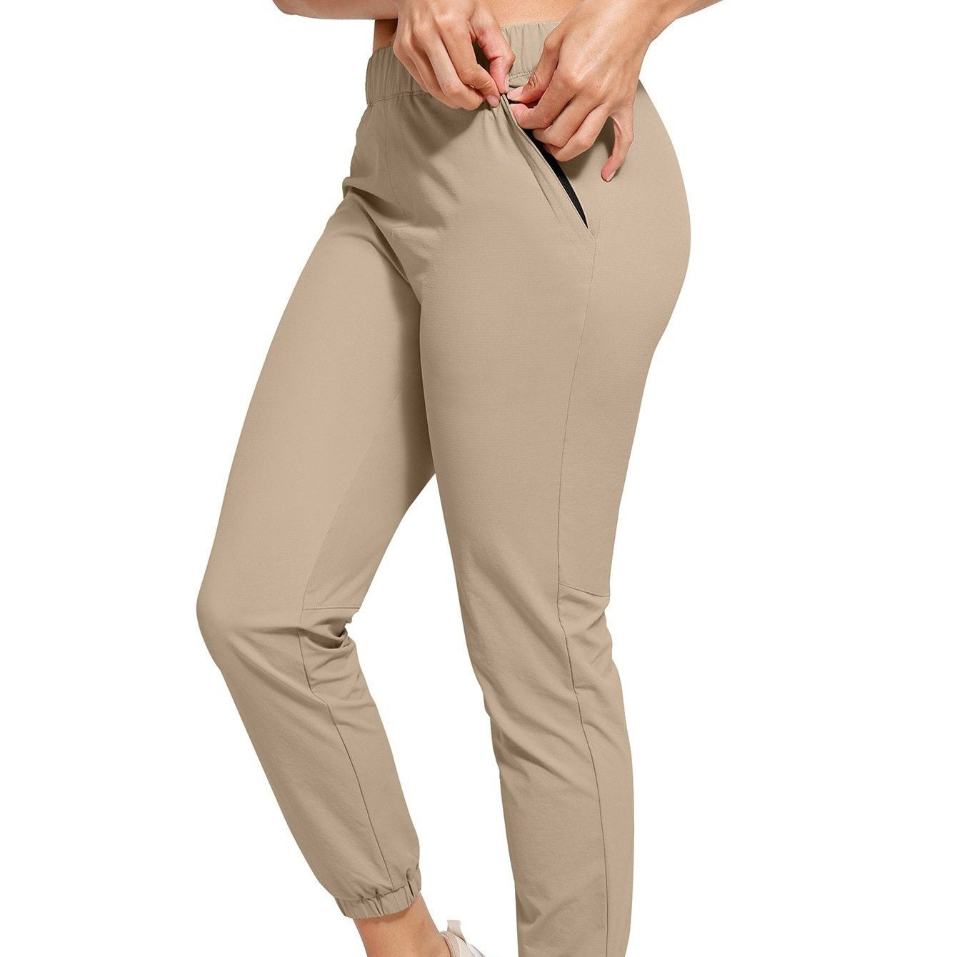 High Waist Stretch Golf Pants for Travel and Casual Wear