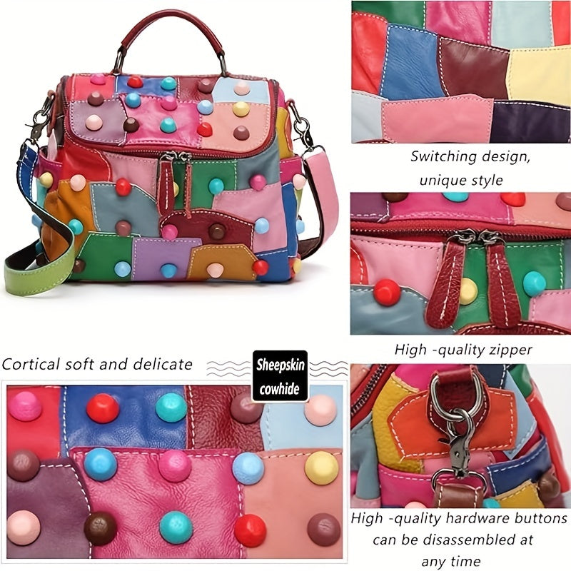 Fashionable Sheepskin Messenger Bag for Women and Unique Gifts