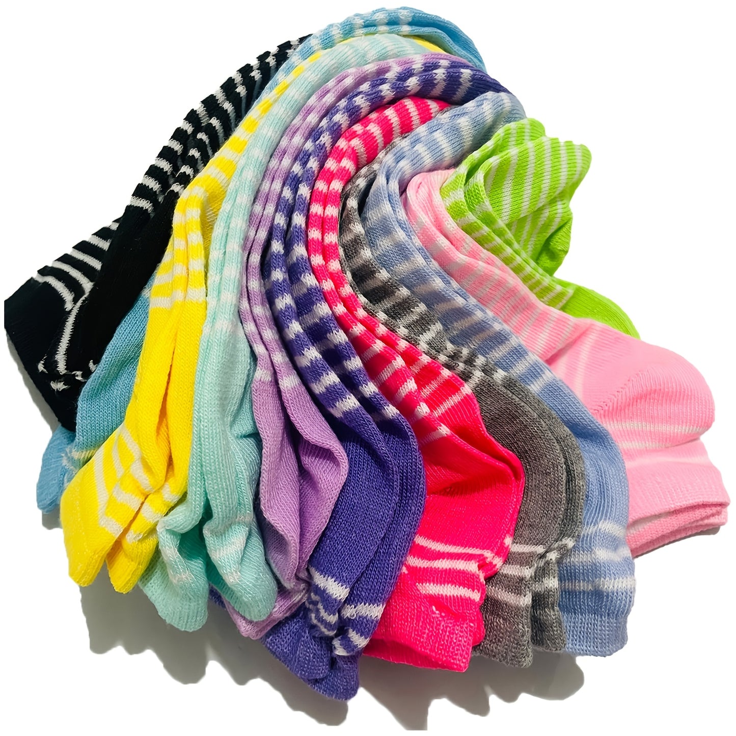 Soft Comfortable Candy-Colored Socks for Women Gift Pack