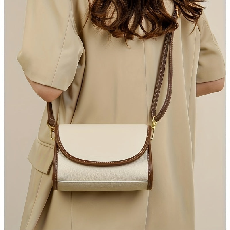Leather Crossbody Bag for Women Stylish Daily Travel Handbag