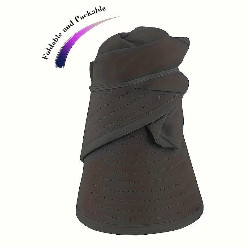 Women's Wide Brim Sun Visor Hat for Outdoor Activities