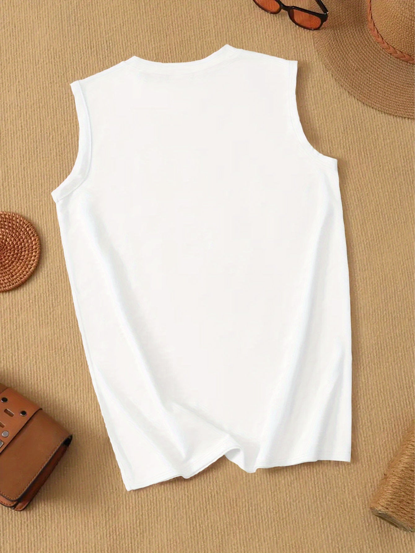 Women's Premium Golf Sleeveless Vest with Stylish Graphic Design