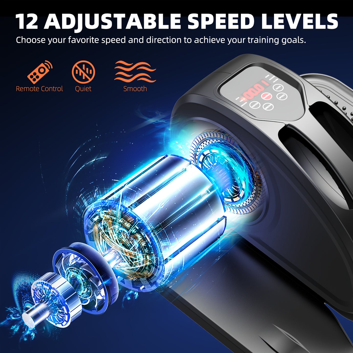 Portable Under Desk Elliptical Machine for Convenient Leg Exercise