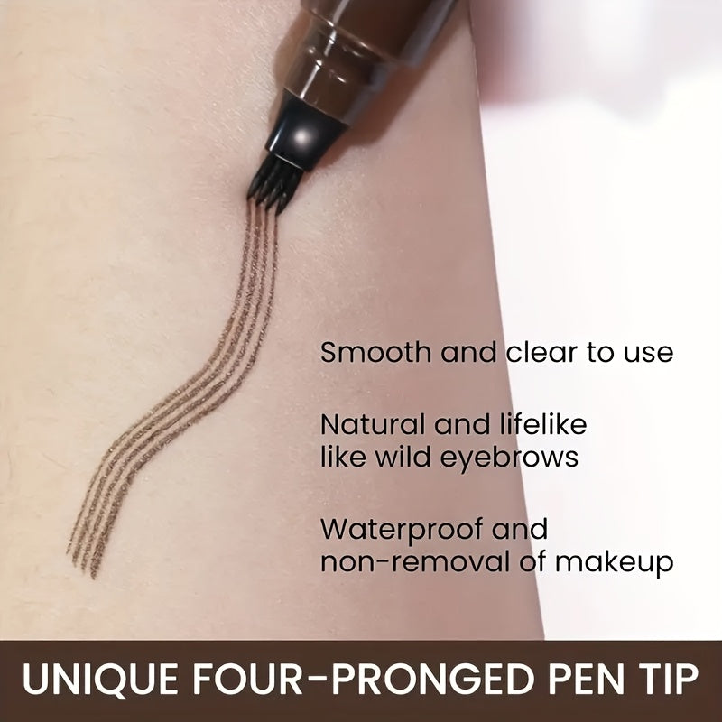 4-Tip Eyebrow Pencil for Natural-Looking Perfect Brows