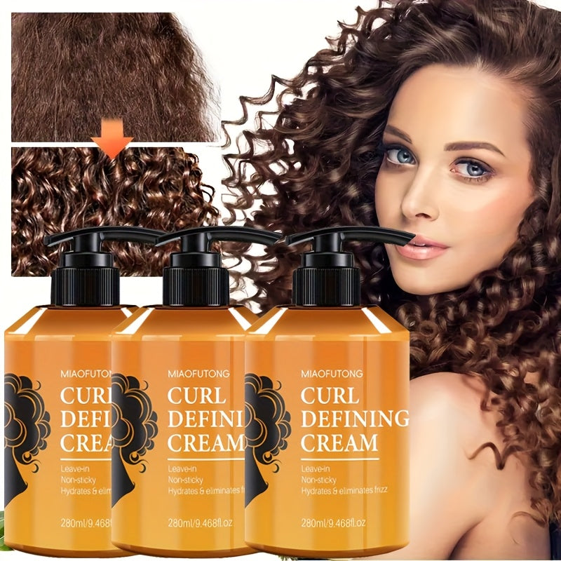 Moisturizing Hair Cream With Black Castor Oil For Frizz Control