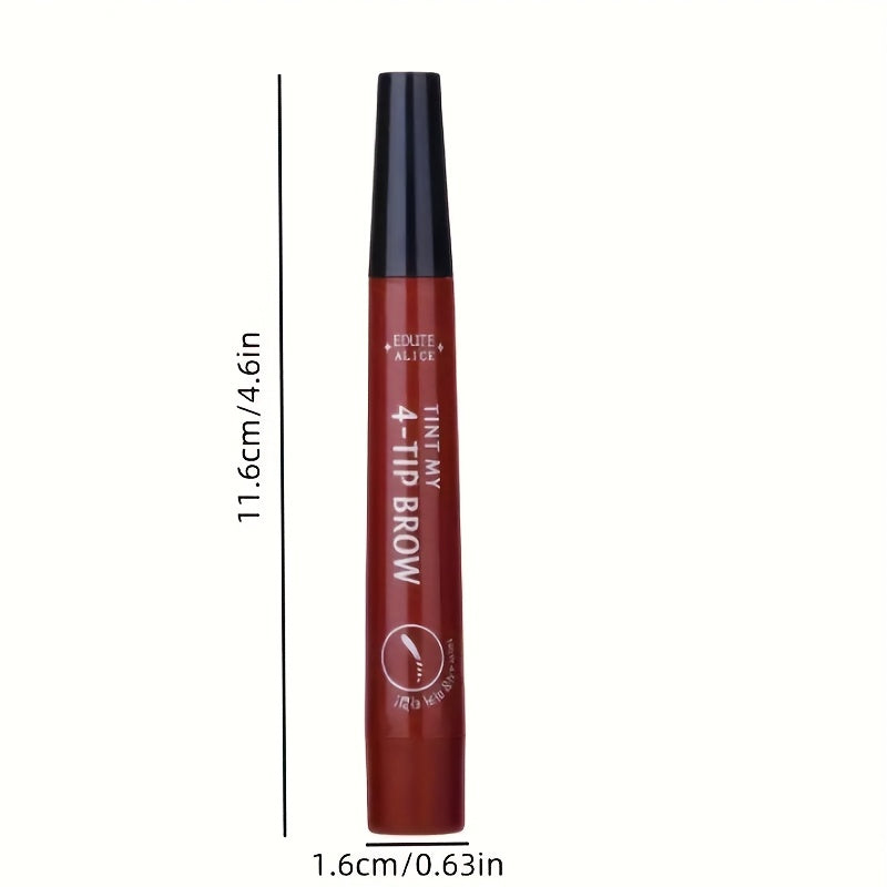 4-Tip Eyebrow Pencil for Natural-Looking Perfect Brows