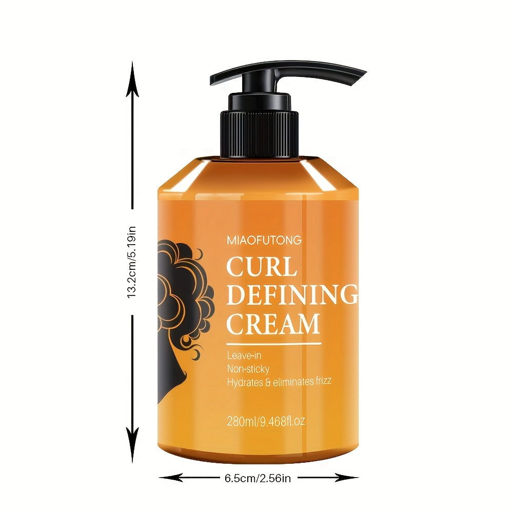 Moisturizing Hair Cream With Black Castor Oil For Frizz Control