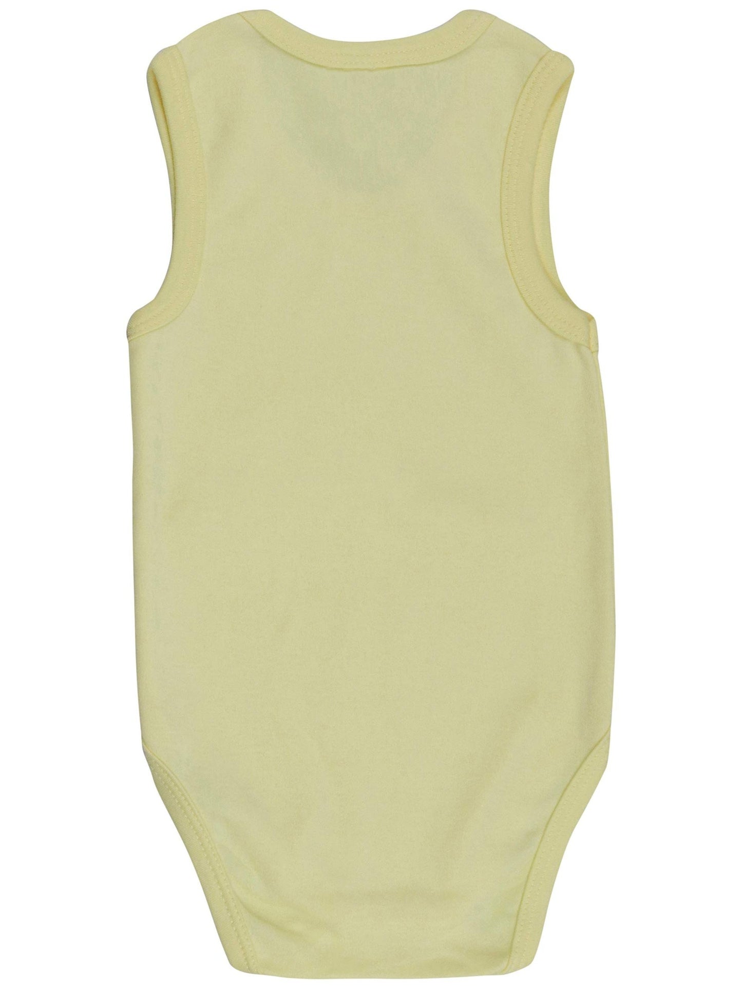 ToBeInStyle Baby Boys' Cartoon Tank Top Bodysuit 4 Pack