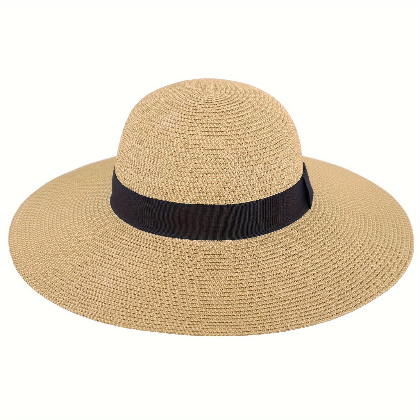 Womens Wide Brim Sun Hat With UV Protection for Beach