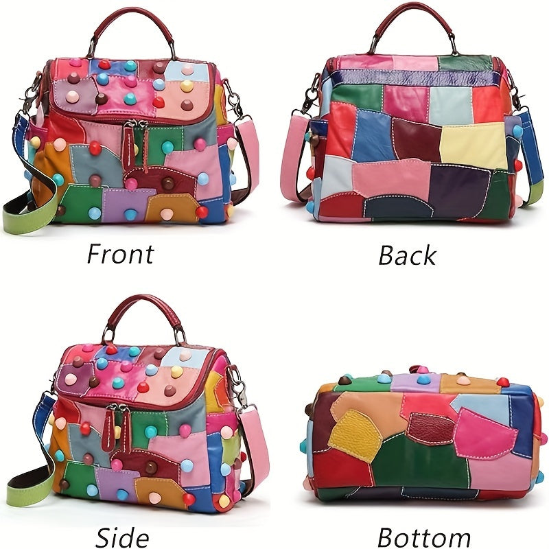 Fashionable Sheepskin Messenger Bag for Women and Unique Gifts