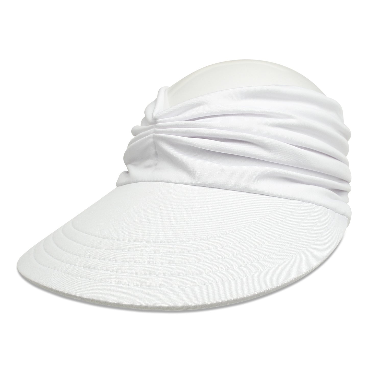 Women's Stretchy UPF Sun Protection Visor Hat for Summer