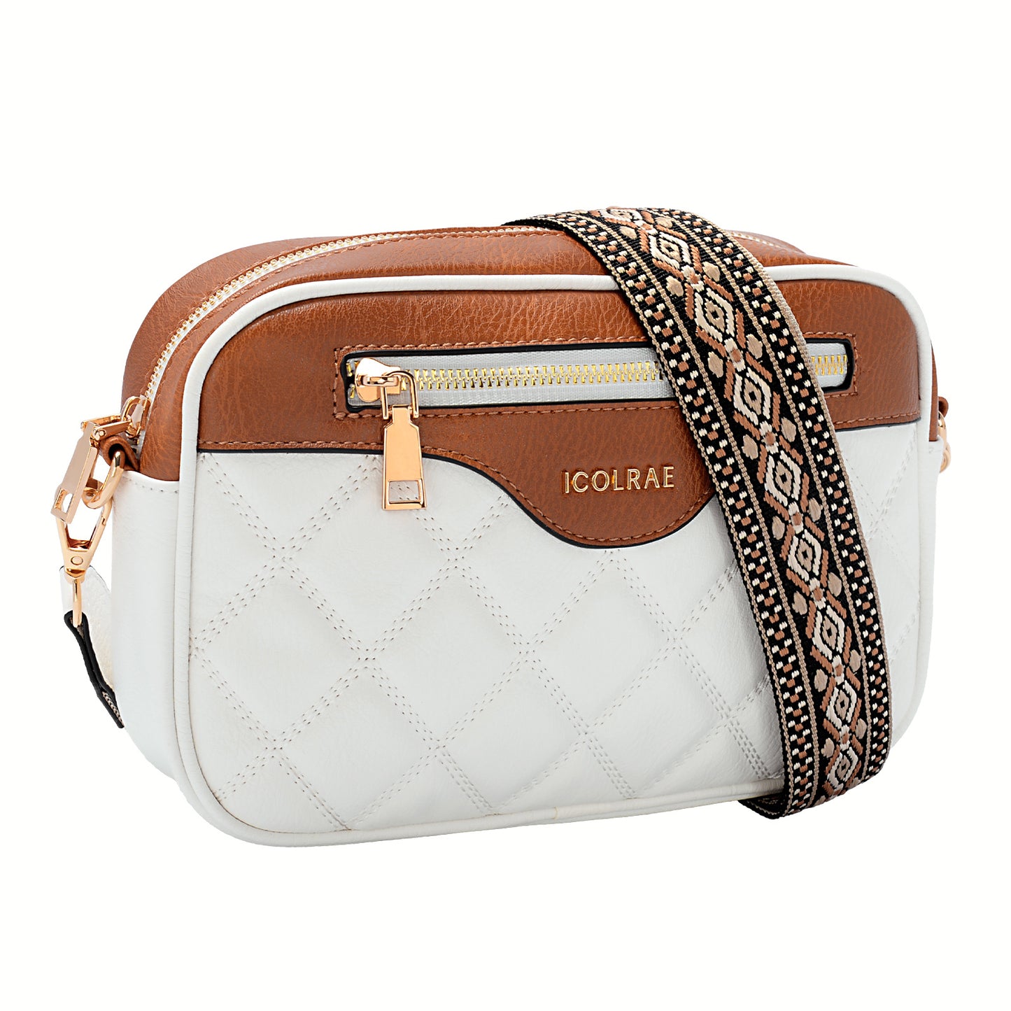 Quilted Vegan Leather Crossbody Bags For Stylish Women