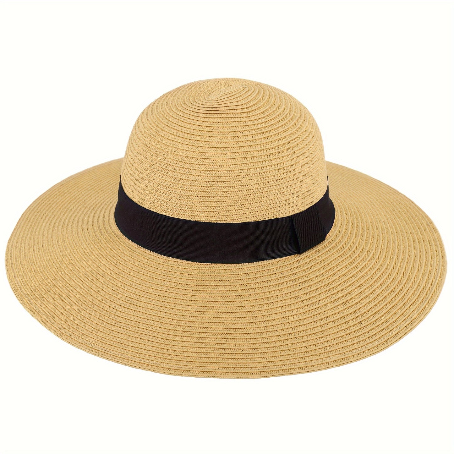 Womens Wide Brim Sun Hat With UV Protection for Beach