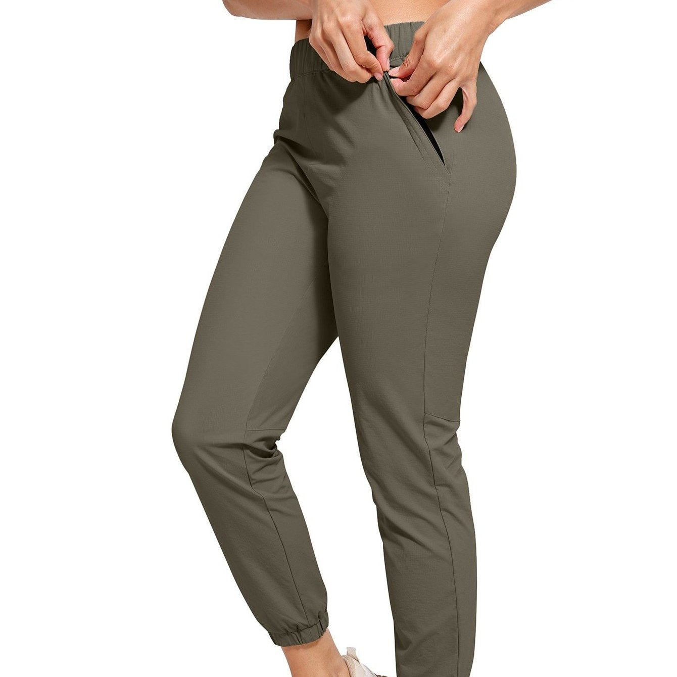 High Waist Stretch Golf Pants for Travel and Casual Wear