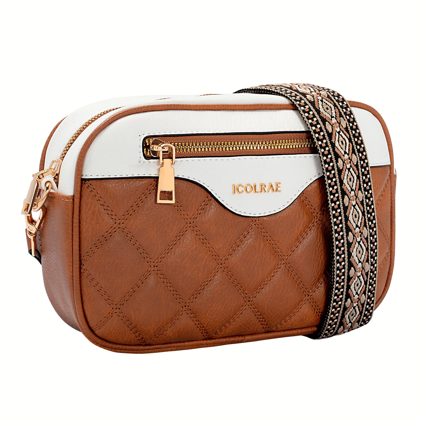 Quilted Vegan Leather Crossbody Bags For Stylish Women