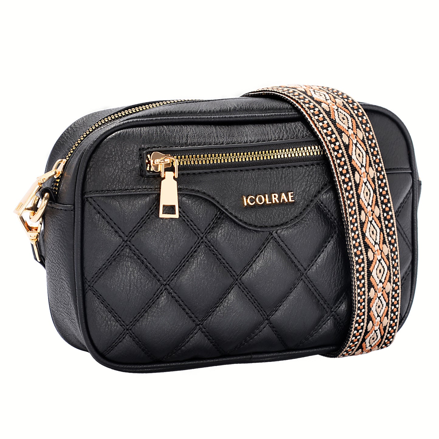 Quilted Vegan Leather Crossbody Bags For Stylish Women