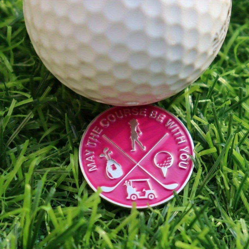 Iron Golf Ball Markers Set of Seven for Precision Play