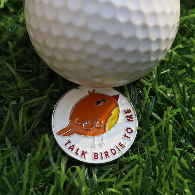 Iron Golf Ball Markers Set of Seven for Precision Play