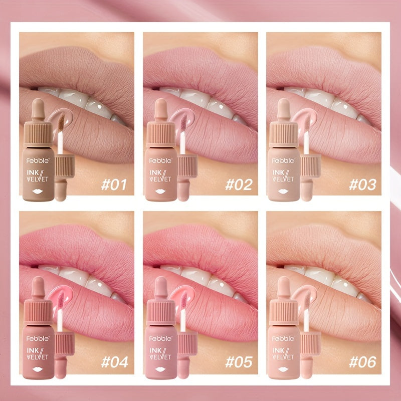 Velvet Matte Lip Glaze Hydrating Non-Sticky Lip Makeup