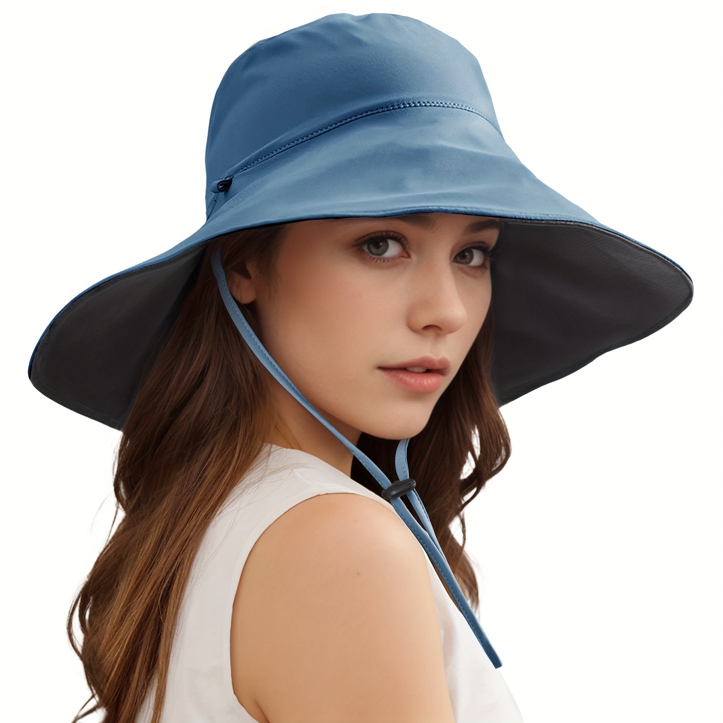 Women's Foldable Sun Protection Hats for Outdoor Adventures