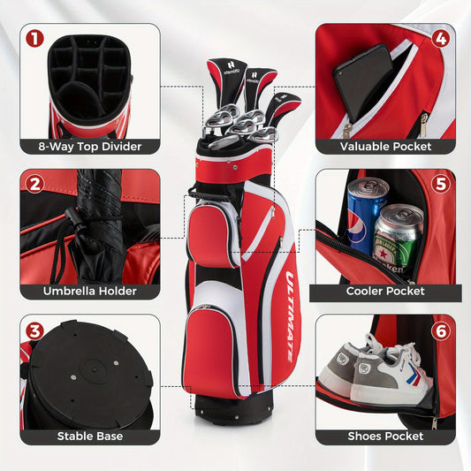 SAFSTAR Women's Complete Golf Club Set with Stand Bag
